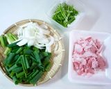 豚バラで！ゆず胡椒＆バター醤油のパスタ作り方1写真