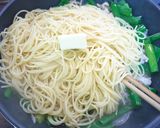 豚バラで！ゆず胡椒＆バター醤油のパスタ作り方7写真