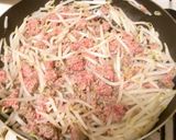 もやしハンバーグ丼作り方1写真
