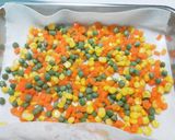 自家製ミックスベジタブル冷凍用作り方4写真