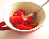 朝食＊ランチに♪ジューシートマトトースト作り方1写真