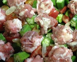 夏野菜と豚肉の簡単彩り蒸し煮☆*ﾟ作り方4写真