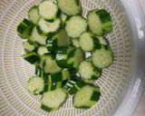 きゅうりのピリ辛・味ぽん、豆板醤漬け作り方5写真