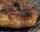 マグロ鮪、まぐろの尾のにんにく醤油焼き作り方3写真