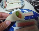 くるくる　春巻作り方4写真