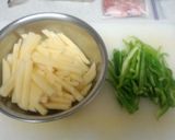 めんつゆで簡単チンジャオロース風作り方1写真