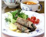 豚肉の青しそとろりんチーズ巻き作り方6写真