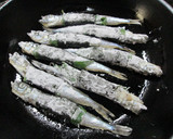 ししゃもの梅しそ海苔巻き焼き作り方7写真