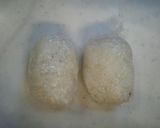 簡単 パンダのハートキャラ弁作り方1写真