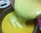 バレンタイン♡二層に分かれるプリンケーキ作り方15写真