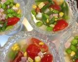 見た目に涼しい夏野菜のゼリー寄せ作り方7写真