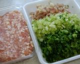 セロリ入り鶏だんごスープ作り方1写真