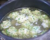 セロリ入り鶏だんごスープ作り方4写真