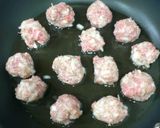 簡単！ 肉団子の甘酢あん作り方2写真