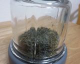 頂いて使わない新茶は『粉茶』に♪作り方1写真