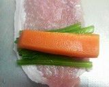 ほうれん草とニンジンの豚肉巻き作り方2写真