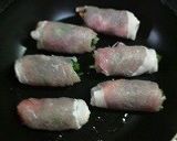 ほうれん草とニンジンの豚肉巻き作り方5写真