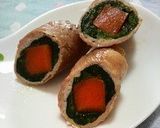ほうれん草とニンジンの豚肉巻き作り方8写真