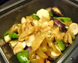 野菜と鶏ささみの搾菜ラー油和え作り方7写真