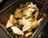 野菜と鶏ささみの搾菜ラー油和え作り方8写真