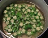 夏ばてに！セロりとオクラのキムチ和え☀作り方3写真