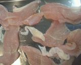 ツルンとした食感の鶏むねダイエット小丼作り方1写真