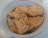ツルンとした食感の鶏むねダイエット小丼作り方5写真