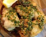 鯖の竜田揚げ☆香味ダレとレモンでマリネ風作り方4写真