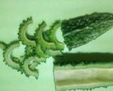 超!!簡単！ゴーヤの漬け物!???作り方1写真