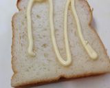 ＊しらすとゆで卵のトースト＊作り方1写真