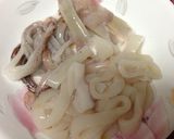 シュガーカットでイカ・タコのマリネ作り方1写真