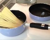 インスタントラーメンで作るカルボナーラ作り方2写真