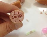 キャラ弁に♪ブタっ鼻ウインナー作り方6写真