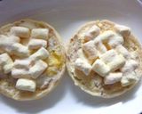 オレンジ風味＊マシュマロミルキートースト作り方3写真
