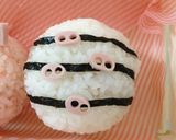 乗せるだけ♪ブタっ鼻おにぎり作り方5写真