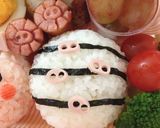 乗せるだけ♪ブタっ鼻おにぎり作り方7写真