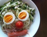 お茶目な冷麺(≧m≦)ぷっ作り方1写真
