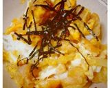 余った唐揚げで!!リメイク親子丼♪作り方7写真
