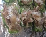 ピーマンと豚肉のパン粉焼き作り方6写真