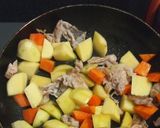 味噌で肉じゃが!!作り方3写真