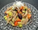 夏に!牛肉でスタミナ冷やし中華作り方9写真