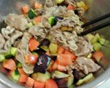 夏に!牛肉でスタミナ冷やし中華作り方8写真