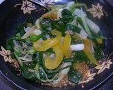 鮭の焼きづけ、葉玉ねぎのナムル添え作り方4写真