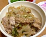 ＊ご飯がすすむ甘ダレ鶏丼作り方3写真