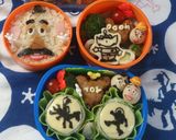 丸いお弁当箱でMr.ポテトヘッド♪作り方5写真