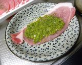 豚ロール焼き☆和風ジェノベーゼ風作り方1写真