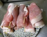 豚ロール焼き☆和風ジェノベーゼ風作り方2写真