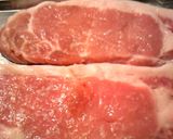 豚肉をバジルと柚こしょうで。作り方1写真