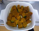 かぼちゃのスパイス風味サラダ♪作り方1写真