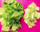 岩手の味♡山東菜としらすの味噌汁♪作り方3写真